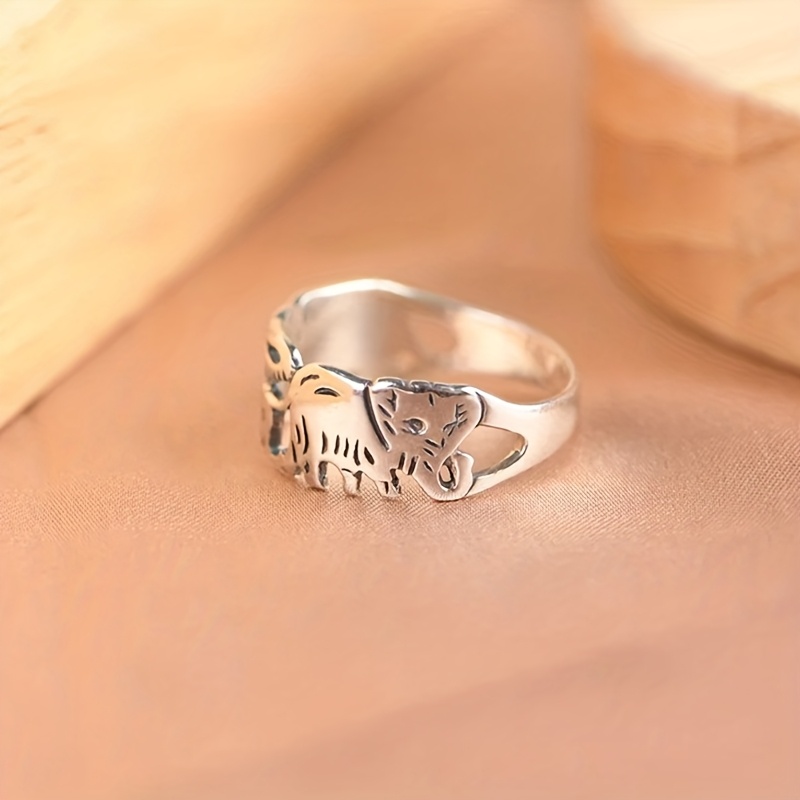 HappyFamily Elephant Ring — Good Luck Charm